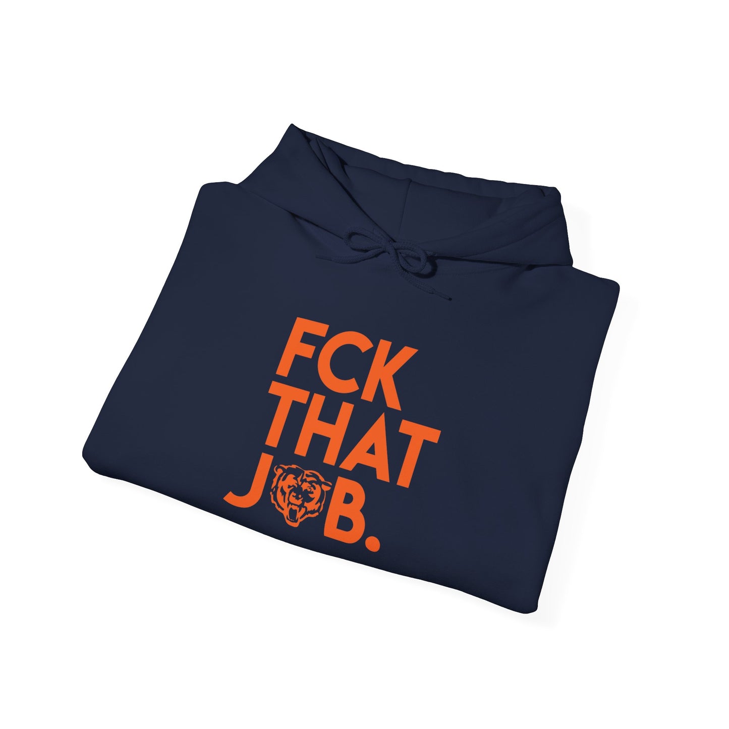 FCK THAT JOB™ BEARS LIMITED EDITION HOODIE BLUE