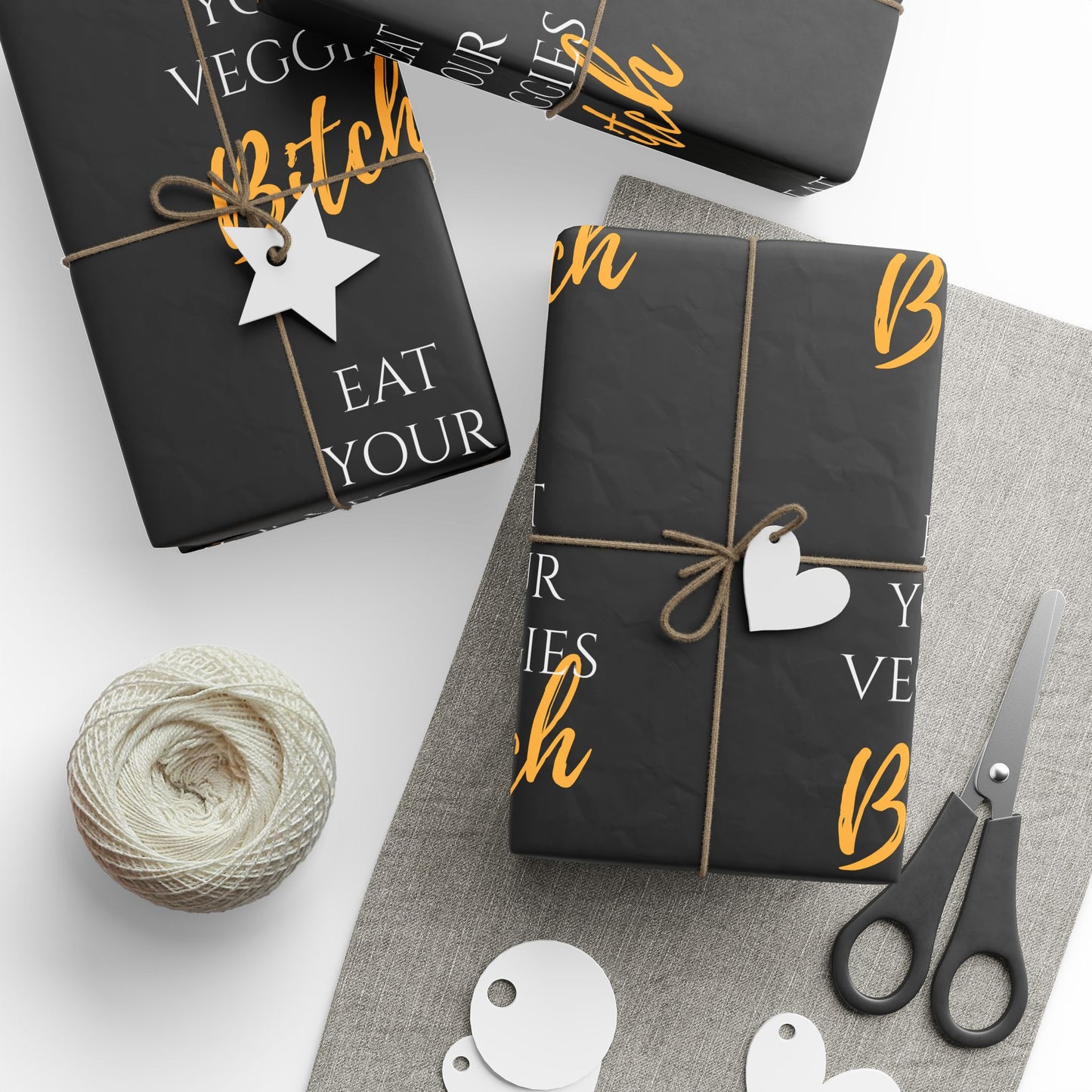 EAT YOUR VEGGIES BITCH™ WRAPPING PAPER