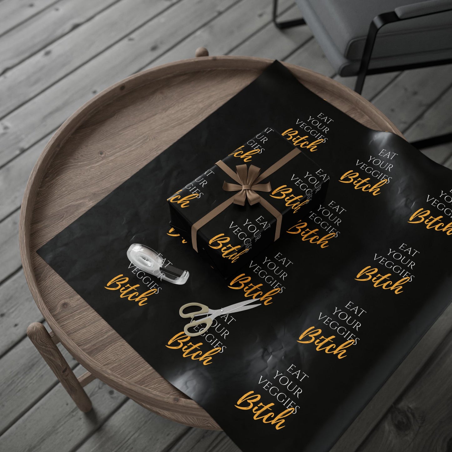 EAT YOUR VEGGIES BITCH™ WRAPPING PAPER
