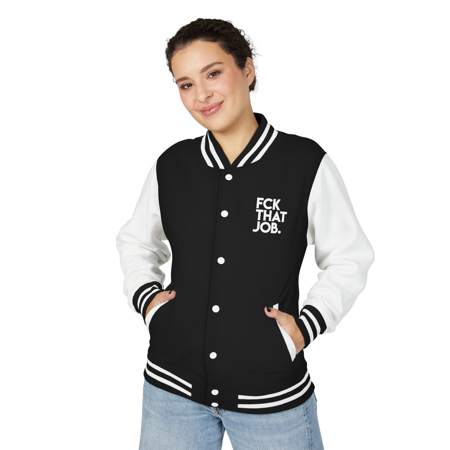 FCK THAT JOB™ LETTERMAN JACKET