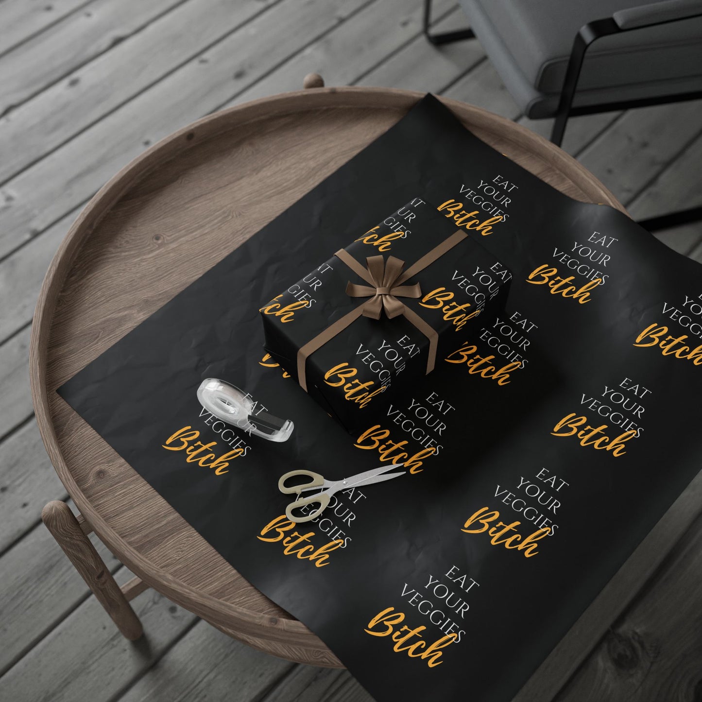 EAT YOUR VEGGIES BITCH™ WRAPPING PAPER