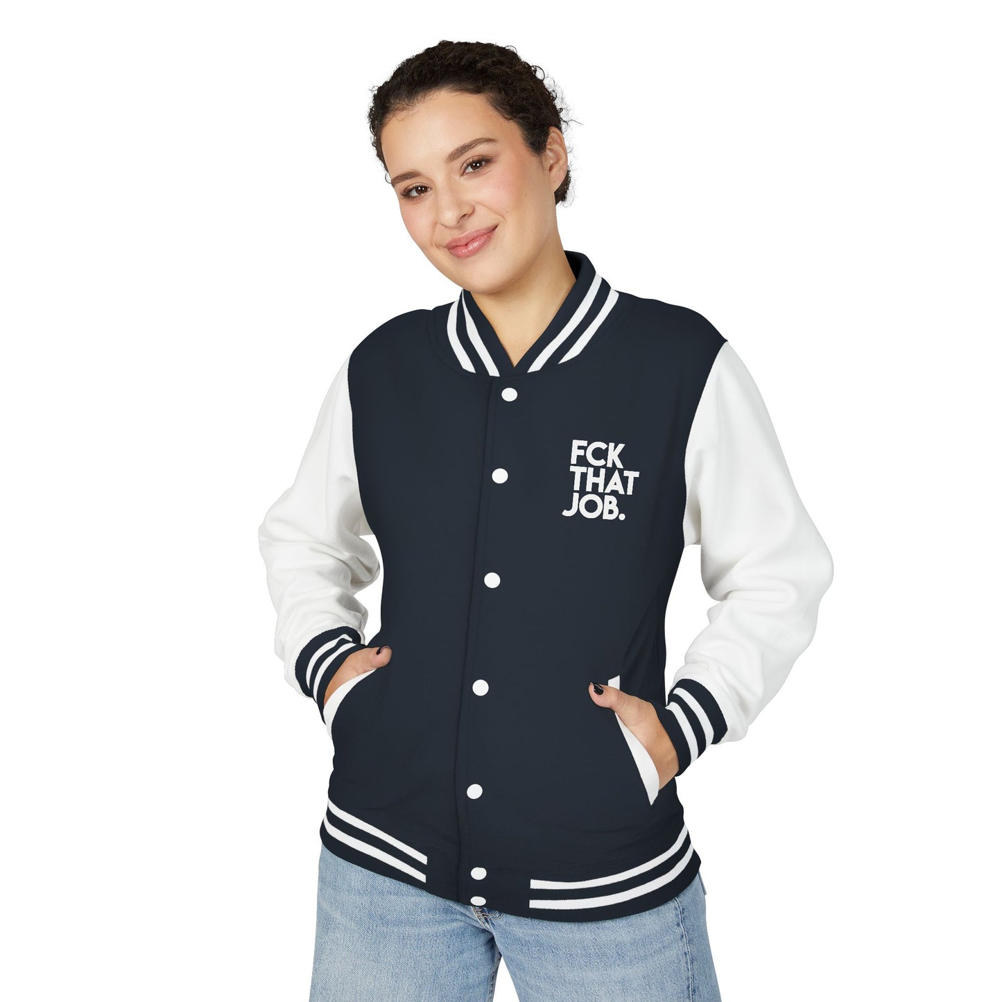 FCK THAT JOB™ LETTERMAN JACKET