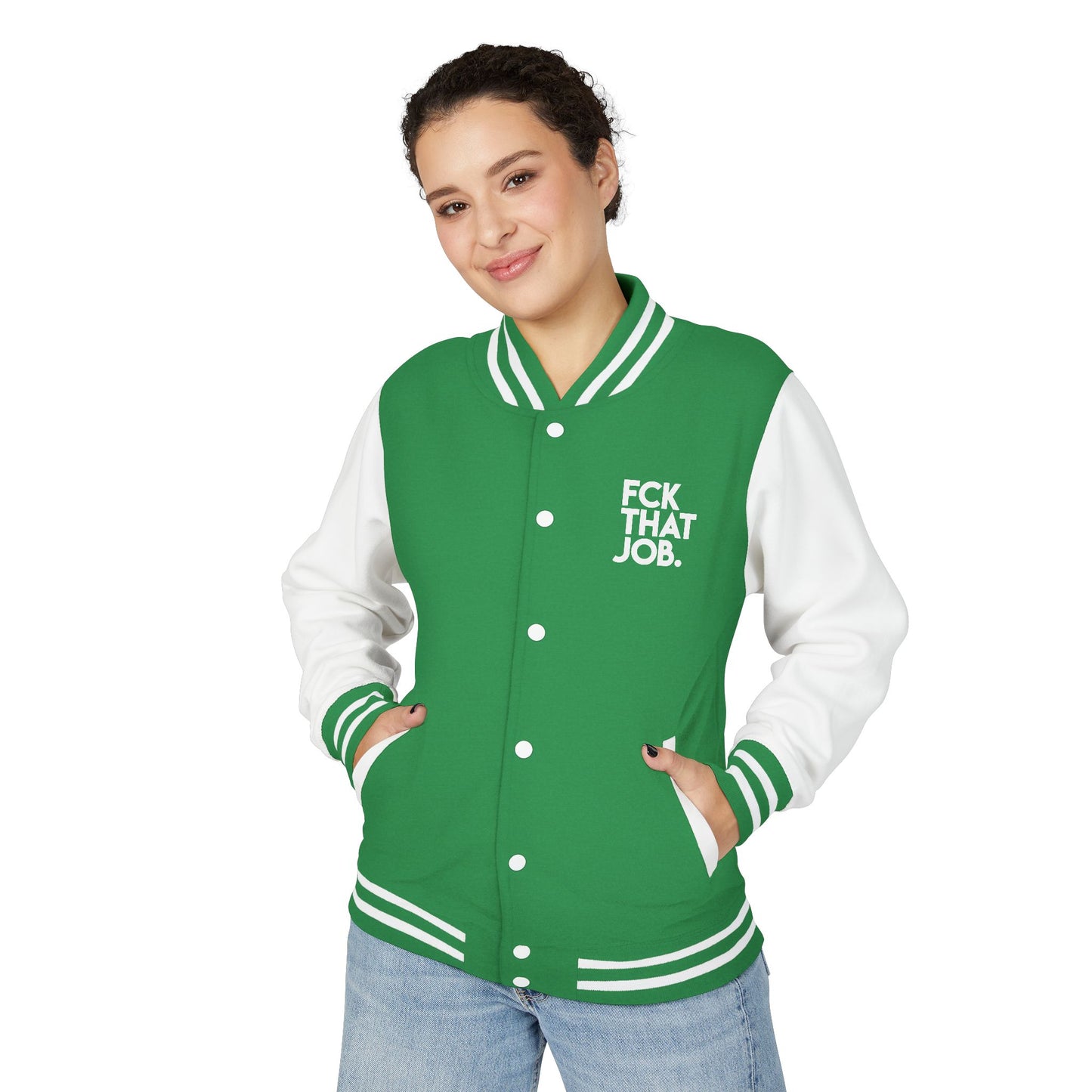 FCK THAT JOB™ LETTERMAN JACKET