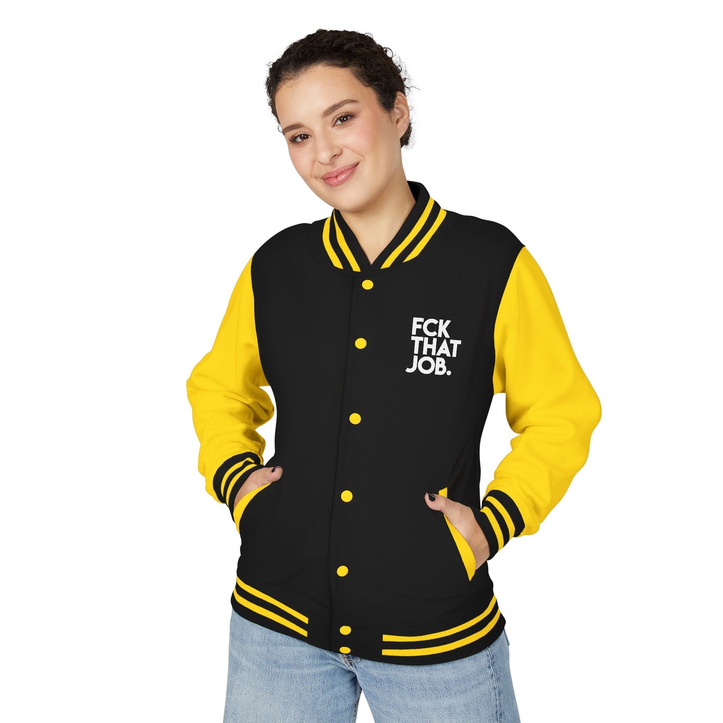 FCK THAT JOB™ LETTERMAN JACKET