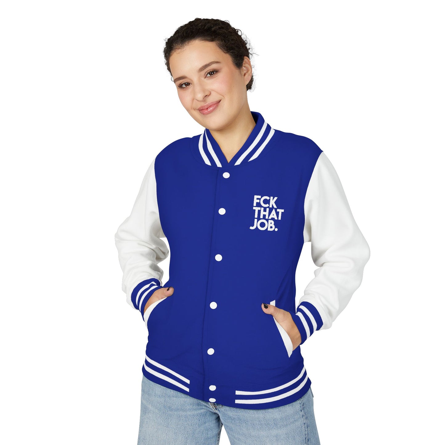 FCK THAT JOB™ LETTERMAN JACKET